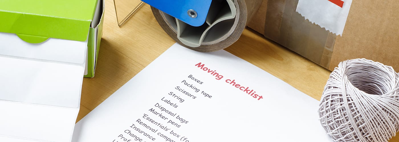 Home Moving Check List