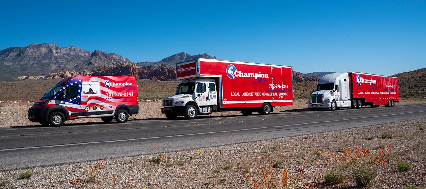 Movers in Henderson, Nevada Champion Movers (702) 876.2343
