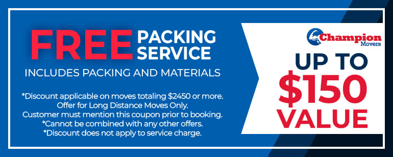 Champion Movers Coupon Free Packing 2